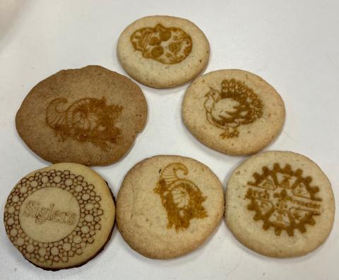 Laser-Decorated Cookies