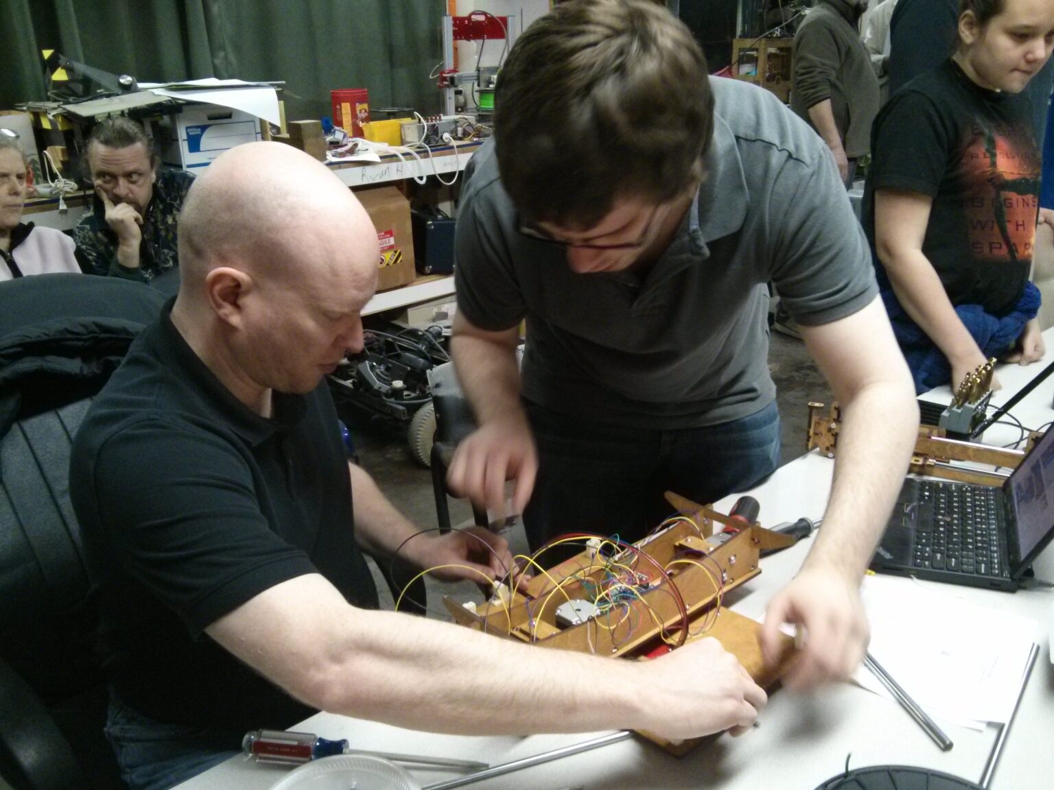 Model Build Night 3D Printer Build Night – ArchReactor