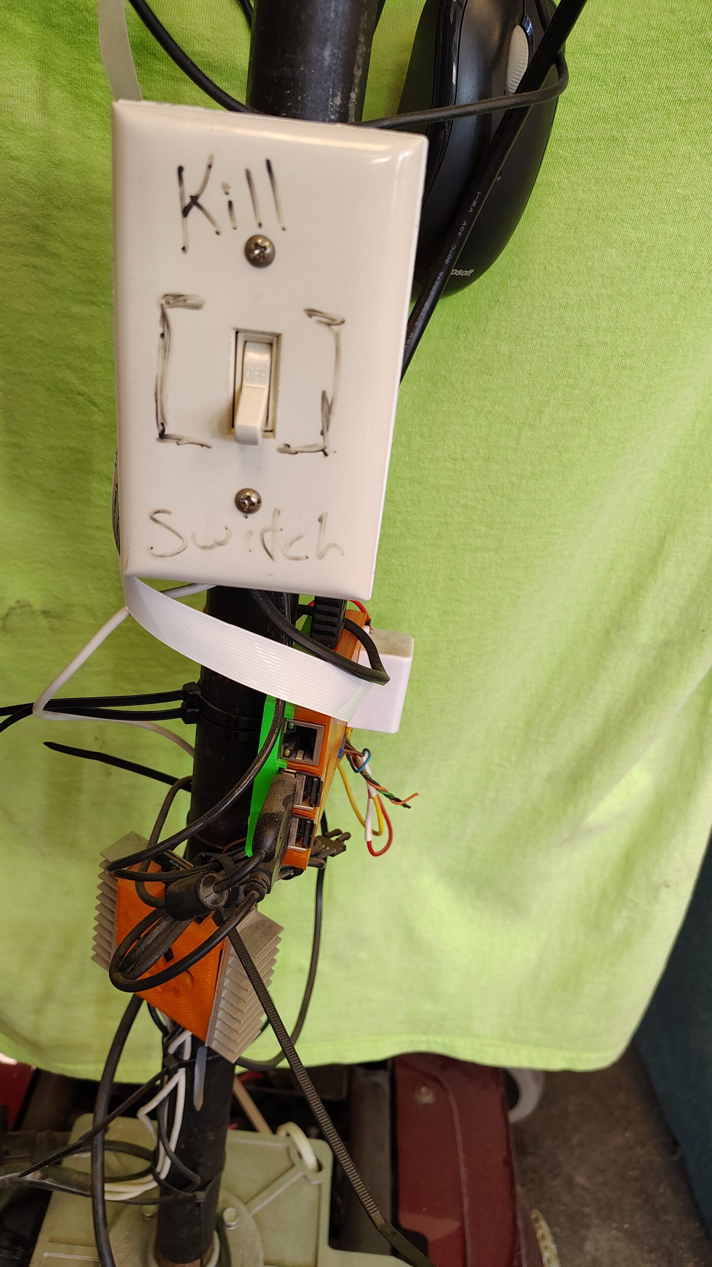 Bot motor power switch